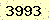 請輸入此驗證碼 : 3993