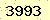 請輸入此驗證碼 : 3993