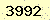 請輸入此驗證碼 : 3992