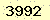 請輸入此驗證碼 : 3992