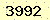請輸入此驗證碼 : 3992