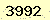 請輸入此驗證碼 : 3992