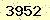 請輸入此驗證碼 : 3952