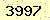 請輸入此驗證碼 : 3997
