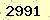 請輸入此驗證碼 : 2991