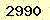 請輸入此驗證碼 : 2990