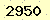 請輸入此驗證碼 : 2950
