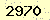 請輸入此驗證碼 : 2970