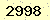 請輸入此驗證碼 : 2998