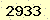 請輸入此驗證碼 : 2933