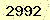 請輸入此驗證碼 : 2992