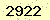 請輸入此驗證碼 : 2922