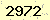 請輸入此驗證碼 : 2972