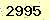 請輸入此驗證碼 : 2995