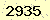 請輸入此驗證碼 : 2935