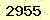 請輸入此驗證碼 : 2955