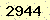 請輸入此驗證碼 : 2944