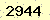 請輸入此驗證碼 : 2944