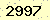 請輸入此驗證碼 : 2997
