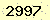 請輸入此驗證碼 : 2997