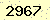 請輸入此驗證碼 : 2967