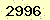 請輸入此驗證碼 : 2996