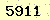 請輸入此驗證碼 : 5911
