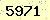 請輸入此驗證碼 : 5971