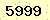 請輸入此驗證碼 : 5999