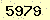 請輸入此驗證碼 : 5979