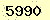 請輸入此驗證碼 : 5990