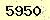 請輸入此驗證碼 : 5950