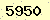 請輸入此驗證碼 : 5950