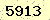 請輸入此驗證碼 : 5913