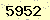請輸入此驗證碼 : 5952