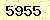 請輸入此驗證碼 : 5955