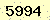 請輸入此驗證碼 : 5994