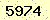 請輸入此驗證碼 : 5974