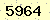 請輸入此驗證碼 : 5964