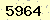 請輸入此驗證碼 : 5964