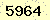 請輸入此驗證碼 : 5964
