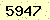 請輸入此驗證碼 : 5947