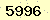請輸入此驗證碼 : 5996