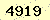 請輸入此驗證碼 : 4919