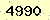 請輸入此驗證碼 : 4990