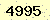 請輸入此驗證碼 : 4995