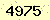 請輸入此驗證碼 : 4975