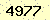 請輸入此驗證碼 : 4977