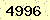 請輸入此驗證碼 : 4996