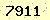 請輸入此驗證碼 : 7911